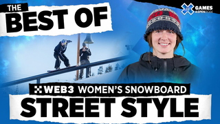 BEST OF OKX Women’s Snowboard Street Style | X Games Aspen 2024