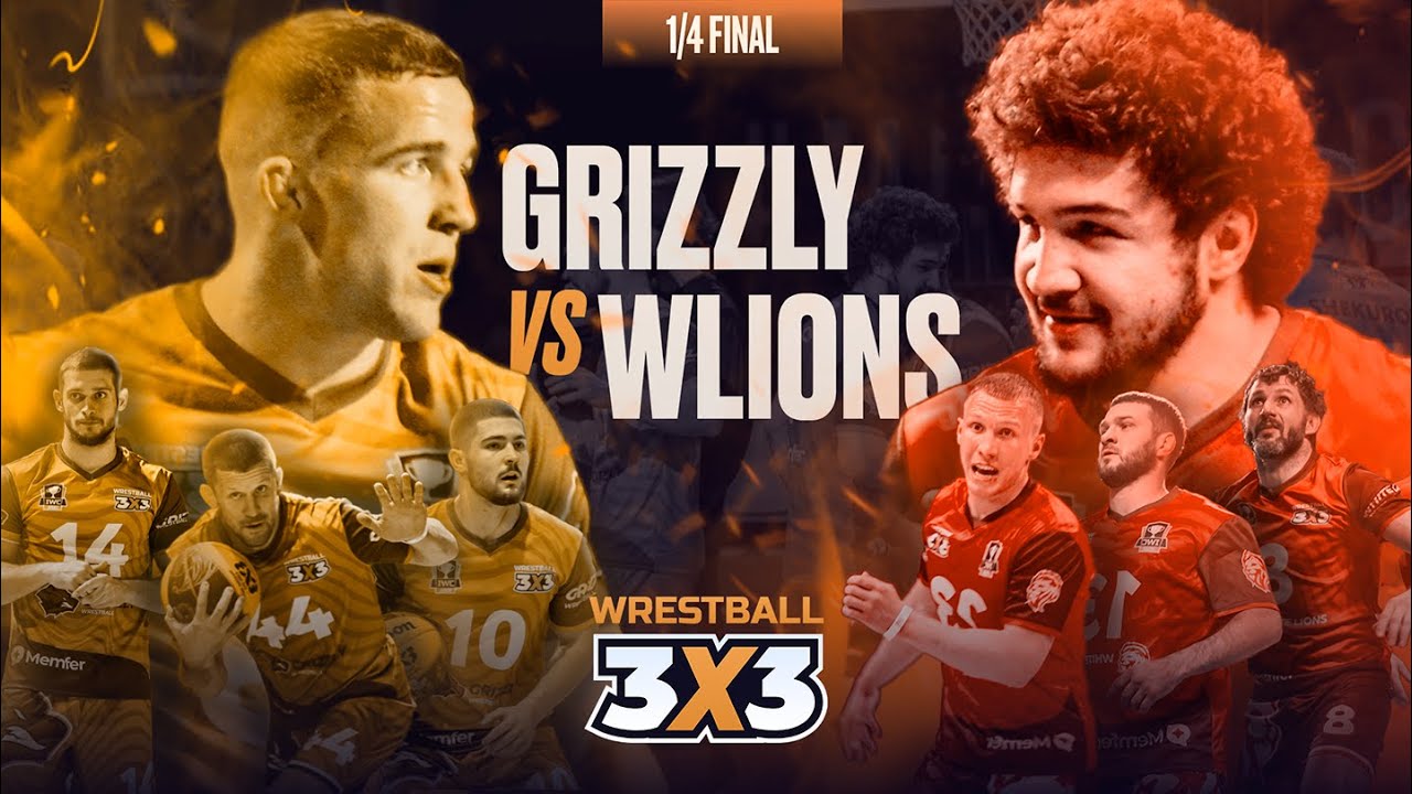 AMIRKHAN OEV bursts into WRESTBALL | LIONS vs GRIZZLY | 1/4 WRESTBALL 3x3