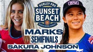 Bettylou Sakura Johnson vs Caroline Marks | Hurley Pro Sunset Beach 2024 - Semifinals