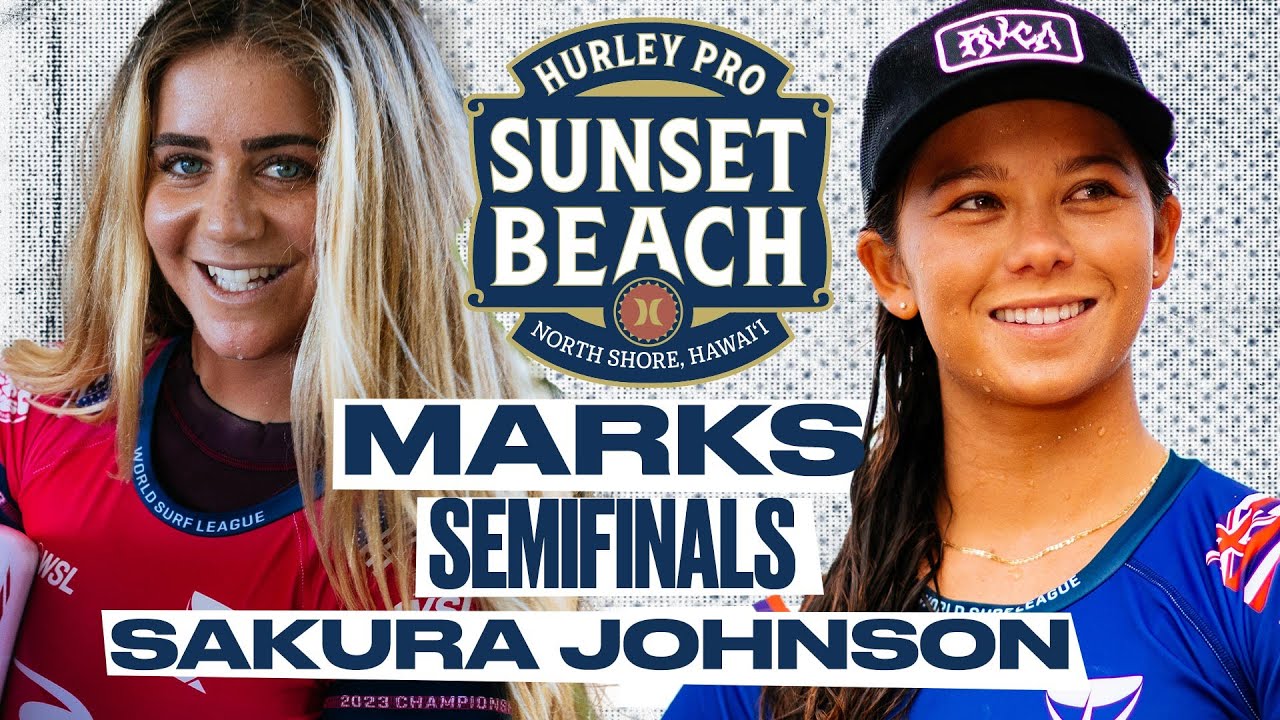 Bettylou Sakura Johnson vs Caroline Marks | Hurley Pro Sunset Beach 2024 - Semifinals