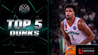 Top 5 Dunks of January | Basketball Champions League 2023-24