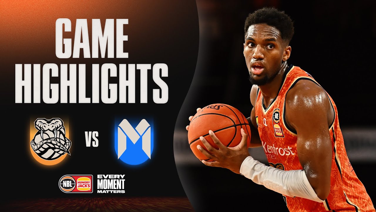 Cairns Taipans vs. Melbourne United - Game Highlights - Round 20, NBL24