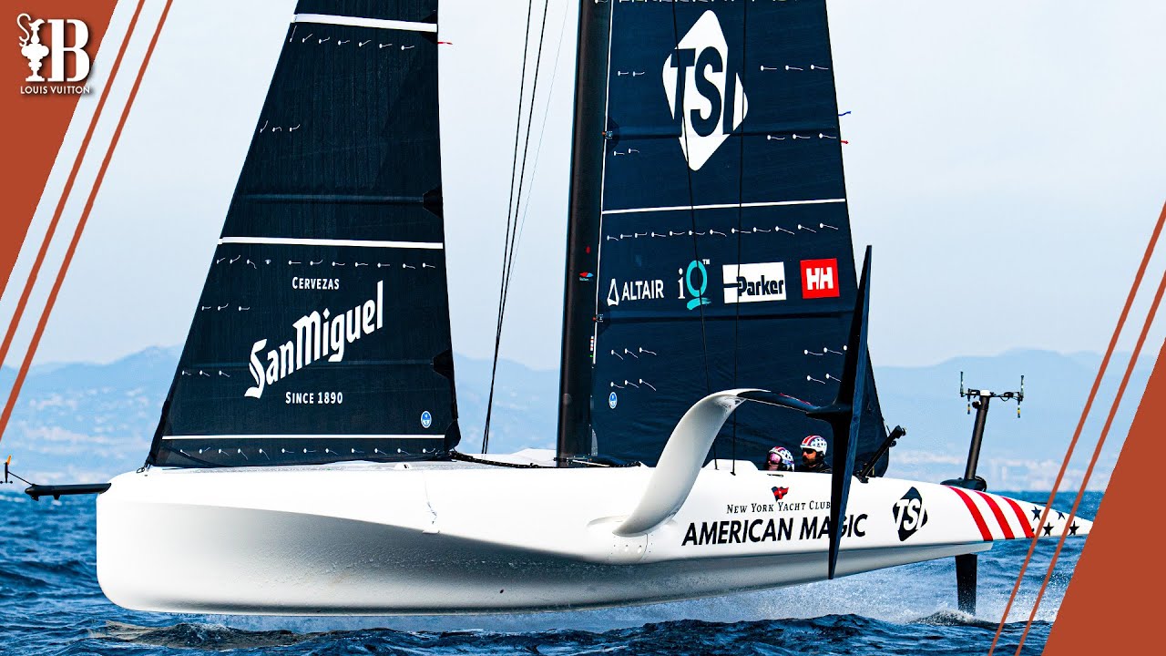 MAGIC SAILING & Luna Rossa LIGHT UP Cagliari | Day Summary - 21st & 22nd February | America's Cup