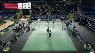 Match point - Fruergaard / Thygesen vs Stoeva / Stoeva - WD, Final - Irish Open 2023