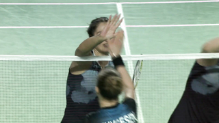 Match point - Fruergaard / Thygesen vs Stoeva / Stoeva - WD, Final - Irish Open 2023