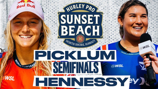 Molly Picklum vs Brisa Hennessy | Hurley Pro Sunset Beach 2024 - Semifinals