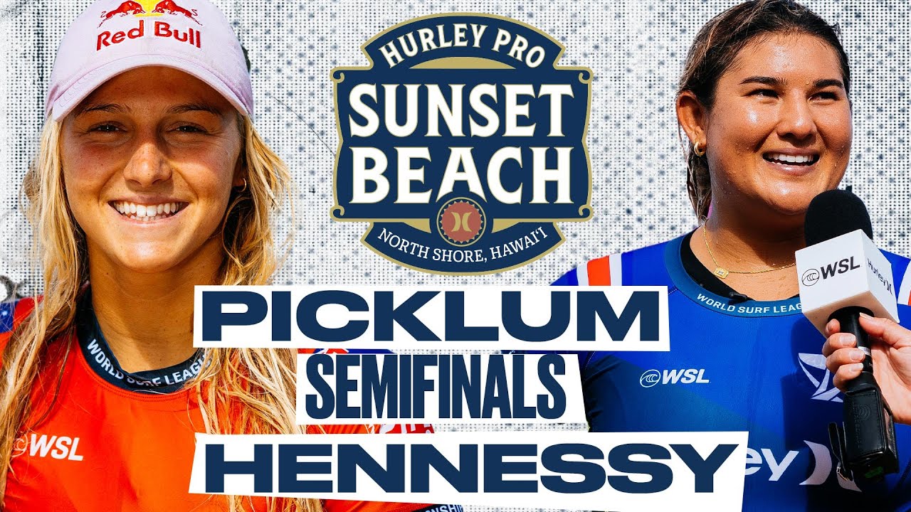 Molly Picklum vs Brisa Hennessy | Hurley Pro Sunset Beach 2024 - Semifinals