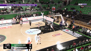 Darüşşafaka Lassa (97-103) Çağdaş Bodrumspor - Turkey Insurance Basketball Super League - 2023/24