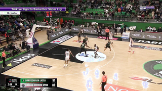 Darüşşafaka Lassa (97-103) Çağdaş Bodrumspor - Turkey Insurance Basketball Super League - 2023/24