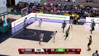 Paraguay vs Brazil | Highlights | FIBA AmeriCup 2025 Qualifiers 2025