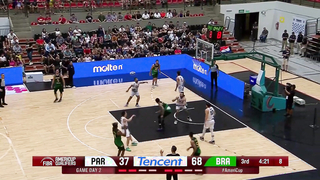 Paraguay vs Brazil | Highlights | FIBA AmeriCup 2025 Qualifiers 2025