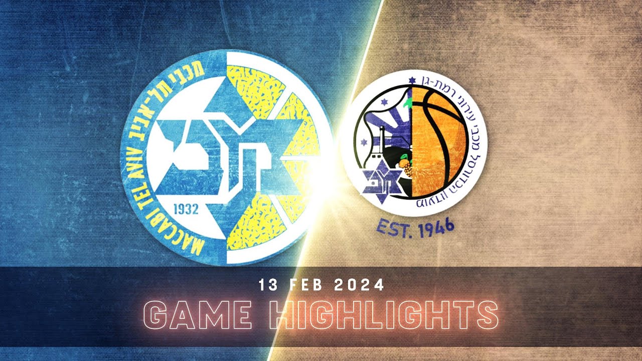 All the goals: Maccabi Tel Aviv - Maccabi Ironi Rehovot