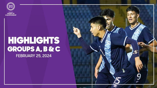 Men’s Under-20 Qualifiers | Matchday 3 Groups A, B and C