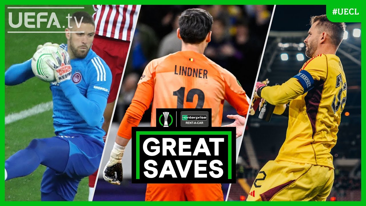 #UECL Great Saves Play-Off 1st leg | Trnovský, Dibusz, Paschalákis