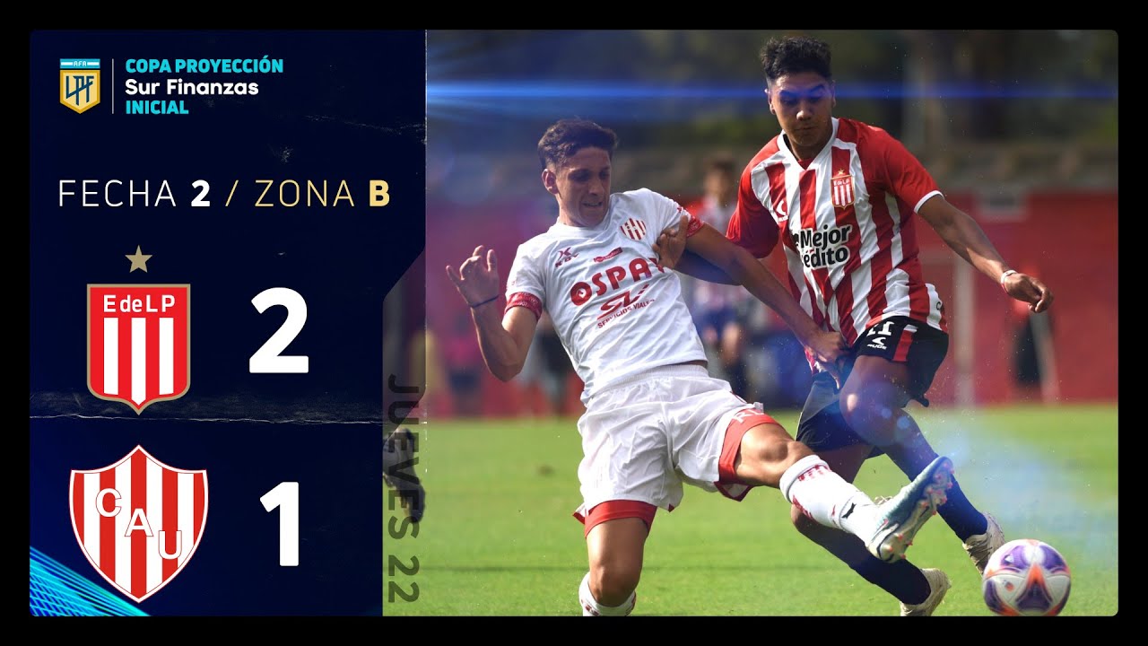 Estudiantes won 2-1 against Unión in an exciting match of the Copa Proyección Sur Finanzas 2024.