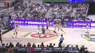 Regular Season GAME38 Tainan Tai Steel Falcons vs. Taiwan Beer Yongfeng Clouded Leopards