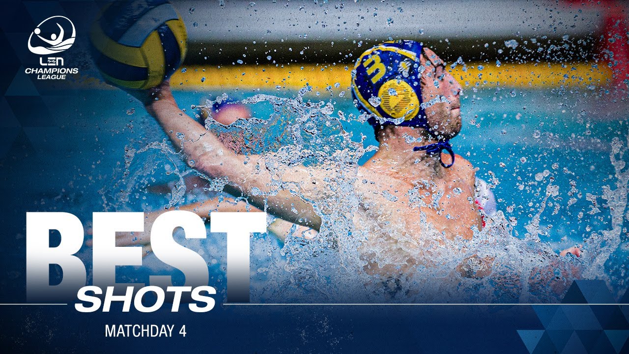 Best Shots: Matchday 4 - Nagy, Sanahuja, Anic and More | Water Polo Champions League