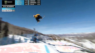 Monster Energy Men’s Snowboard Slopestyle: Top 3 Runs | X Games Aspen 2024
