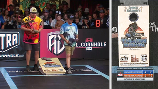 Huge Momentum Shift In Just One Round Of Cornhole