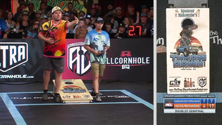 Huge Momentum Shift In Just One Round Of Cornhole