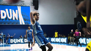 BATTLE OF THE BIGS: Clifton Moore Jr. talks 'head-taps' and two of the season's biggest dunks