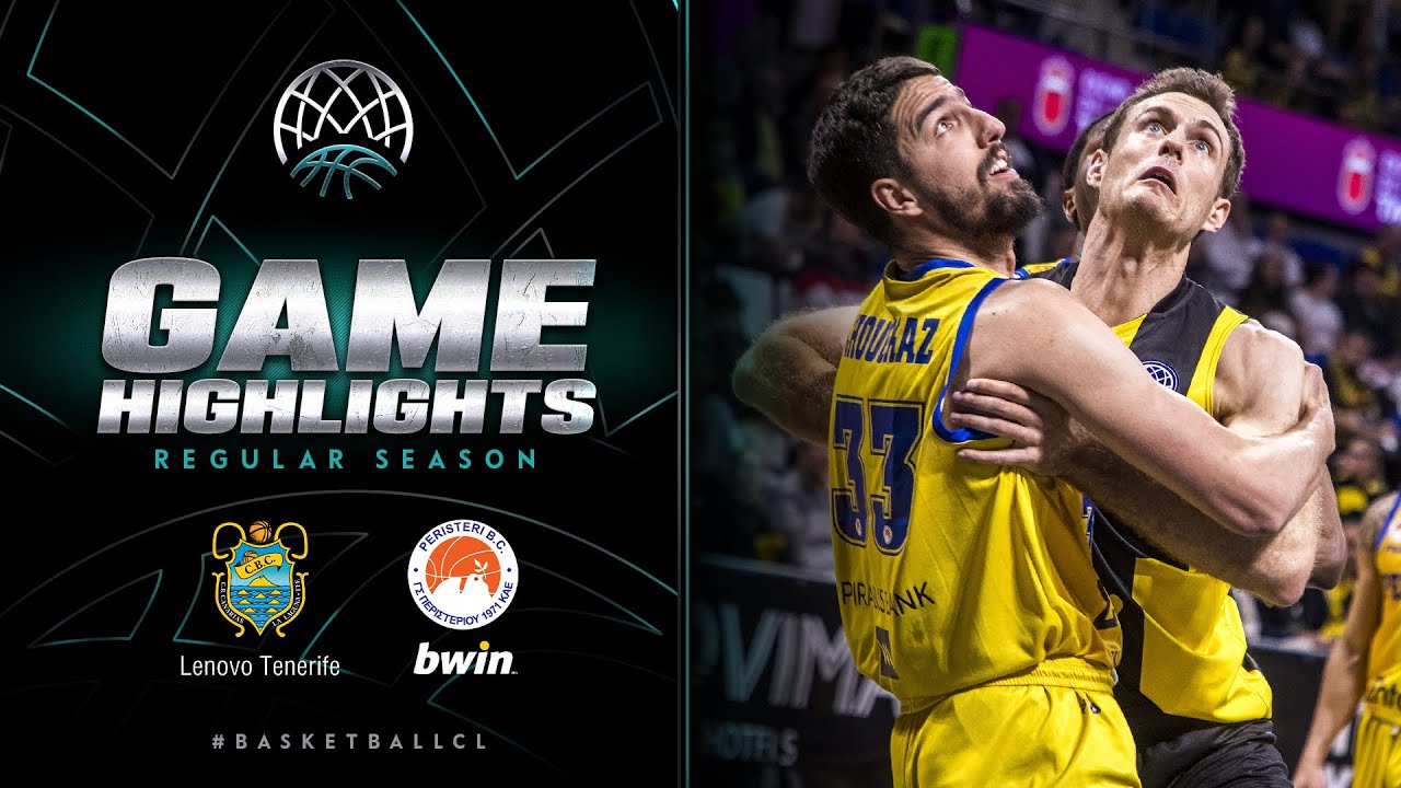 Lenovo Tenerife v Peristeri bwin | Gameday 2 | Highlights | #BasketballCL 2023-24