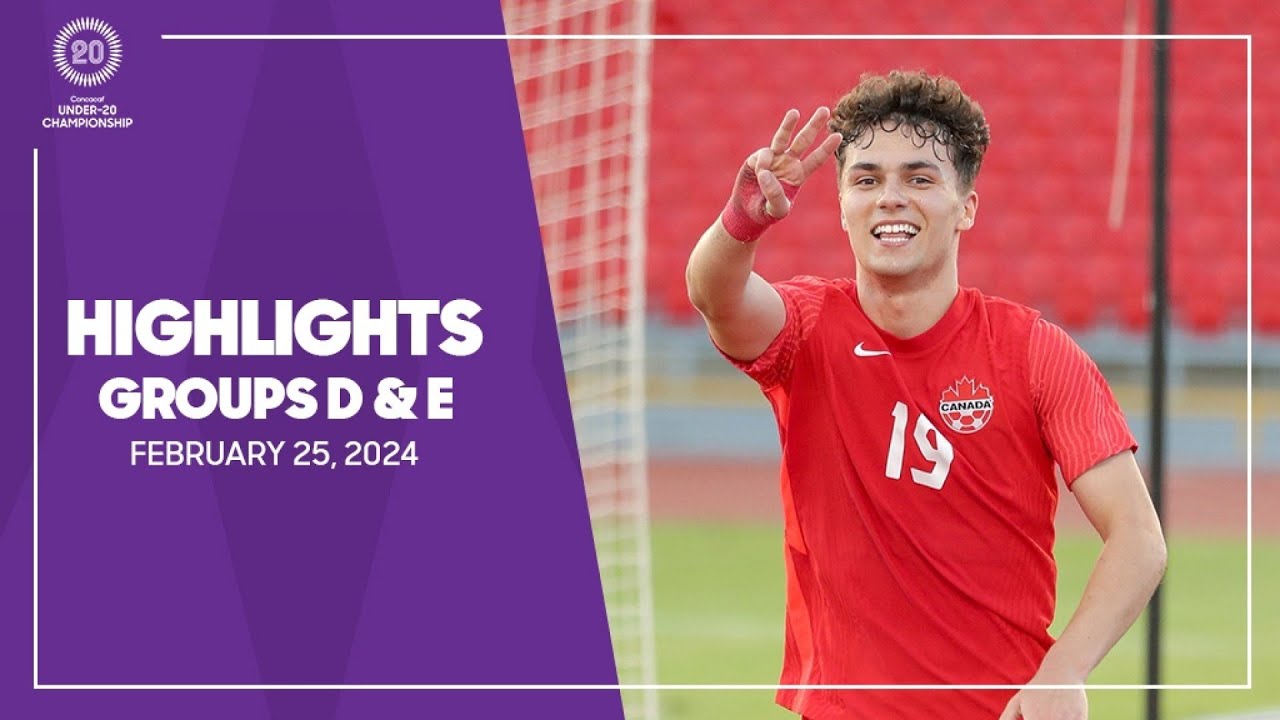 Men’s Under-20 Qualifiers | Matchday 3 Groups D and E