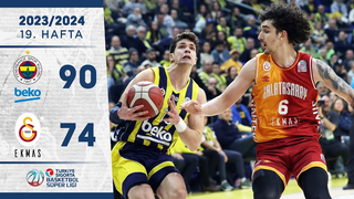 Fenerbahçe Beko defeated Galatasaray Ekmas with a score of 90-74 in a match of the Turkish Basketball Super League