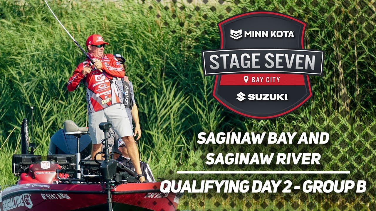 Bass Pro Tour Stage Seven: Saginaw Bay & Saginaw River | Qualifying Day 2 Group B Highlights
