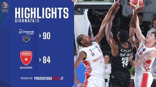 Dolomiti Energia Trentino vs. Openjobmetis Varese | Serie A UnipolSai 2023/24