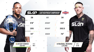 HINTZ vs RIVERO | Power Slap 2 - Light Heavyweight Title Match