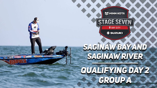 Bass Pro Tour Stage Seven: Saginaw Bay & Saginaw River | Qualifying Day 2 Group A Highlights