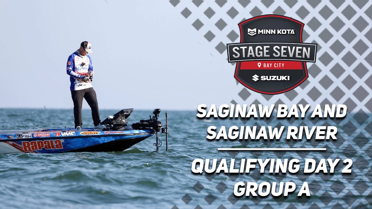 Bass Pro Tour Stage Seven: Saginaw Bay & Saginaw River | Qualifying Day 2 Group A Highlights