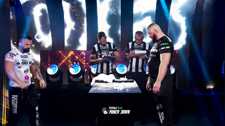 Słowacki Armwrestler vs Uliczny Wojownik! ALIGATOR vs. SIWY | PUNCHDOWN 5: Rundy eliminacyjne