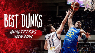 BEST DUNKS from FIBA Qualifiers Window