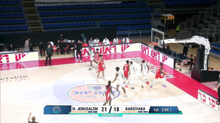 Hapoel Bank Yahav Jerusalem v Pinar Karsiyaka | Gameday 2 | Highlights | #BasketballCL 2023-24