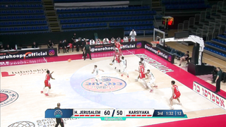 Hapoel Bank Yahav Jerusalem v Pinar Karsiyaka | Gameday 2 | Highlights | #BasketballCL 2023-24