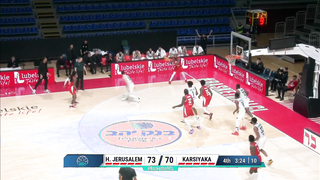 Hapoel Bank Yahav Jerusalem v Pinar Karsiyaka | Gameday 2 | Highlights | #BasketballCL 2023-24
