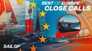 The closest calls from Saint-Tropez, Taranto and Cádiz | SailGP