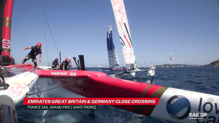 The closest calls from Saint-Tropez, Taranto and Cádiz | SailGP