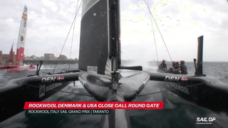 The closest calls from Saint-Tropez, Taranto and Cádiz | SailGP