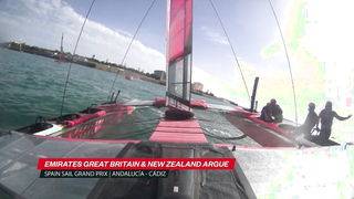 The closest calls from Saint-Tropez, Taranto and Cádiz | SailGP