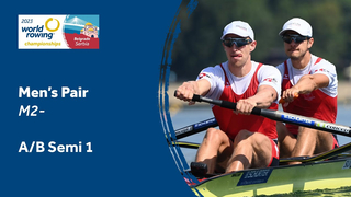 2023 World Rowing Championships - Men's Pair - Semifinal A/B 1