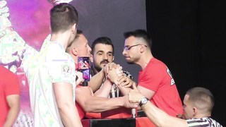 EAST VS WEST FINALS - EAST ARM WRESTLING