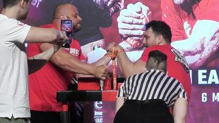EAST VS WEST FINALS - EAST ARM WRESTLING