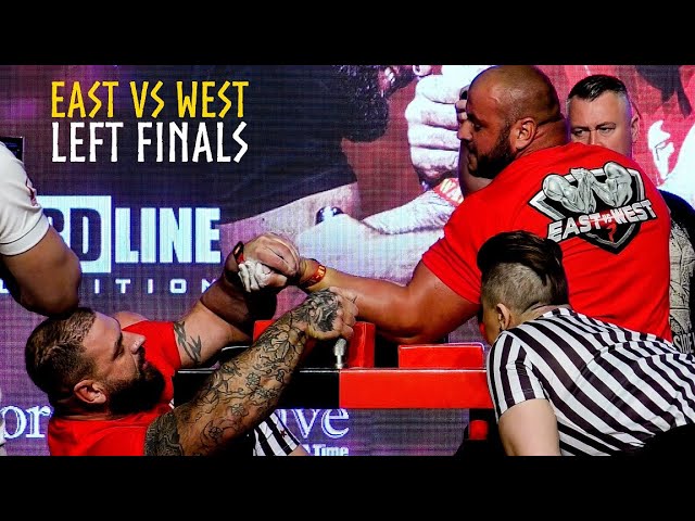 EAST VS WEST FINALS - EAST ARM WRESTLING