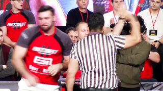 Alizhan Muratov vs Evgeny Prudnik 105kg World Title Left Arm - Highlights