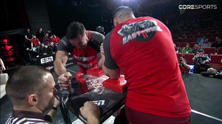 Alizhan Muratov vs Evgeny Prudnik 105kg World Title Left Arm - Highlights