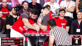 Alizhan Muratov vs Evgeny Prudnik 105kg World Title Left Arm - Highlights