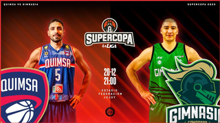 The preview of the Super Cup: The top 5 plays of Quimsa and Gimnasia in the 2023-24 season.